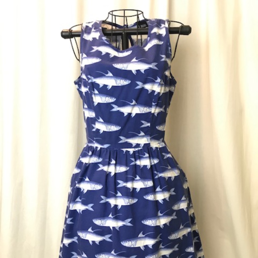 Retrolicious Fish Dress